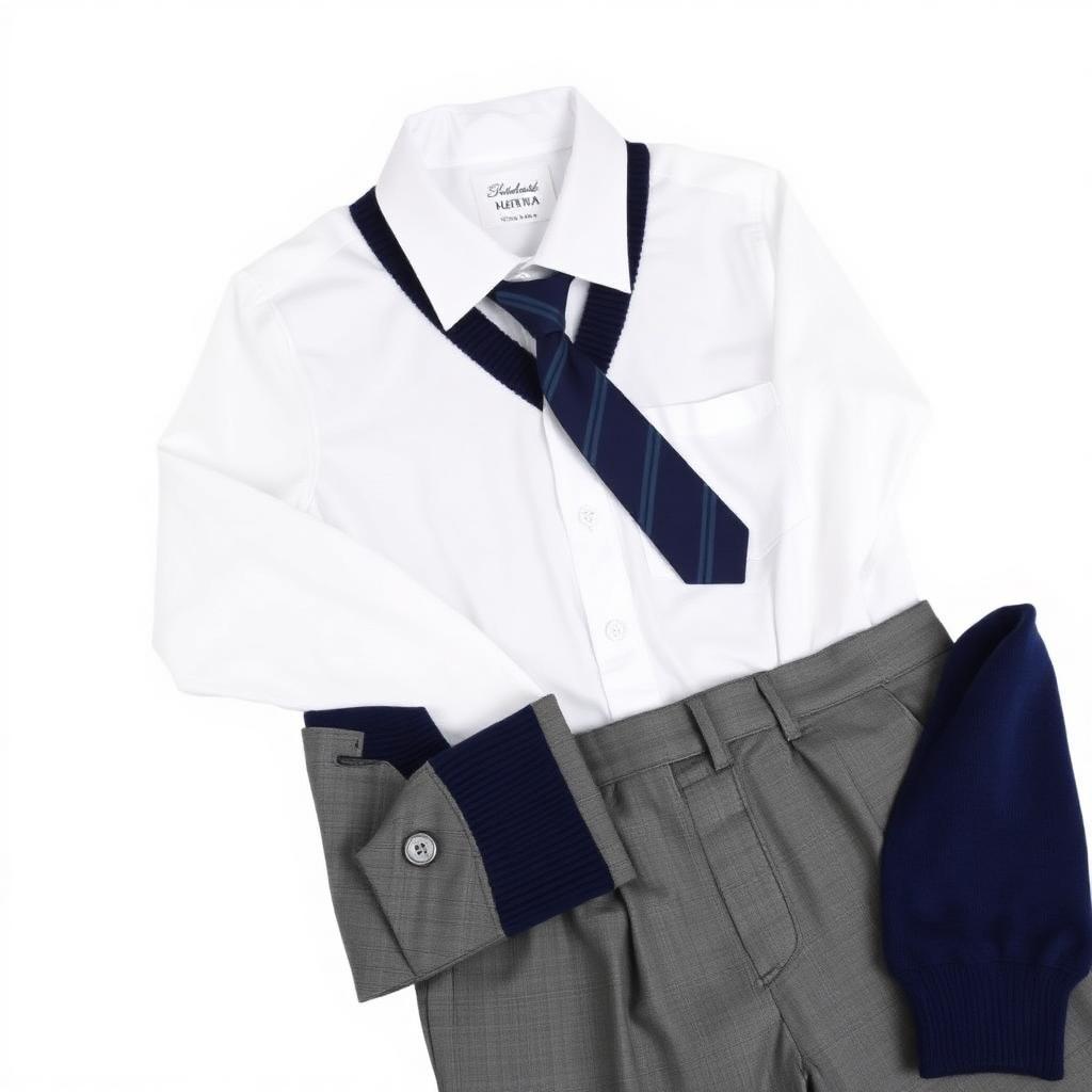 School Sweater β Lambswool Blend, V-Neck
